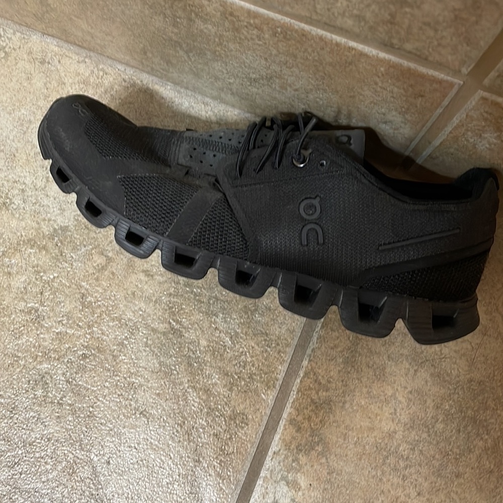 On cloud running shoes